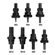Riveter Machine Accessory Threaded Mandrel Rivet Nut Tool Adapter Pull Rod Riveter Replacement Riveting Heads