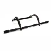 Mind Reader BLK Grip Chin-Up/Pull Full Body Trainer Doorway Heavy-Duty Multi-...