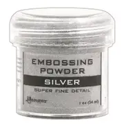 Ranger Embossing Powder - Silver Super Fine