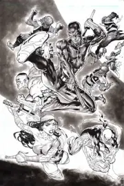 Original Daredevil Luke Cage IronFist Elektra The Defenders by Y. Guichet