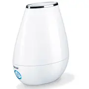Beurer LB37 Electric Indoor Air Humidifier w/ 2L Water Tank/Cleaning Brush White