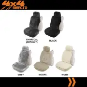 SINGLE 16mm SHEEPSKIN WOOL FLEECE CAR SEAT COVER FOR TRIUMPH TR 3A