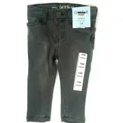 Cat & Jack Girls Ultimate Stretch Jeggings - 12 Months Gray - New with Tags