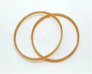 Fan Drive Belt 2PC Timing Belt Driving Belt for Electric Candy Floss Cotton Machine Cotton Candy Maker ET - MF