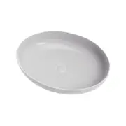 Pesini Matte White Egg Shape Above Counter Basin