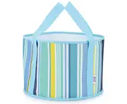 Portable Folding Wash Basin Lightweight and Durable Compact Collapsible Foldable Water Bucket Container-5-L
