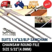 5/32" 4mm CHAINSAW CHAIN ROUND FILES 1/4" & 3/8LP Stihl BAUMR-AG Sharpening
