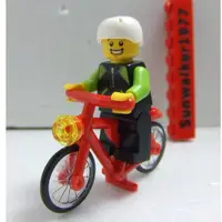 在飛比找蝦皮購物優惠-【積木2010】樂高 LEGO 自行車 + 騎士 / 單車 