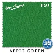 7' Simonis 860 Pool Table Cloth - Apple Green - AUTHORIZED DEALER