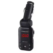 Bt26 Bluetooth 3.0 Handsfree Car Kit Fm Transmitter 5V 2A Usb Car Charger For Iphone 7 / Ipad / Galaxy S6 / Mobile Phone(Black)