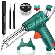 Internally Heated Industrial Laser Welding Tools, Handheld Laser Welder for Metal, Multi-Function Soldering Gun Kit, Portable Corded Electric Welding Tool, Automatic Internal Heat Hand Held Welder(Gre