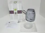 Scentsy Moon Over Jupiter Wax Warmer - Metallic Marble Retired
