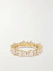 [Suzanne Kalan] Suzanne Kalan - Eternity 18-karat Gold Diamond Ring - 7 7 Gold