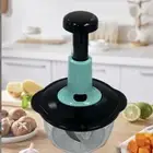 Manual Press Vegetable Mincer Multi-functional Handheld Food Chopper Home