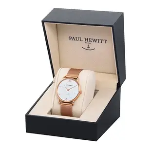PAUL HEWITT德國船錨造型品牌手錶 | Miss Ocean Line 海洋女神時髦女錶- 玫瑰金色x大理石紋路