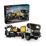 【LEGO 樂高】科技系列 42175 VOLVO FMX 卡車和 EC230 電動挖掘機(挖掘機模型 居家擺設 禮物)