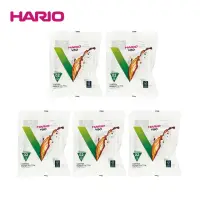 在飛比找momo購物網優惠-【HARIO】V60 02錐形濾紙100入x5包(2色可選)