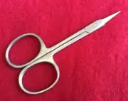Cuticle Scissors Straight Pointed Trimming Manicure Pedicure Nail cutting 3.5"