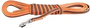 Julius-K9 216GM-OR-S10 Color & Gray Super-Grip Leash with Handle, 20 mm x 10 m, Orange-Gray