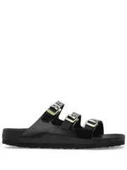 [Birkenstock] buckled slides 39 Narrow Black