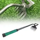Stainless Steel Hand Weeder Rake WeedingWeed Remover GardenD Manual Puller Q5U6