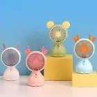 Mini Usb Fan with Light Cooling Student Outdoor Mini Usb Fan Rechargeable