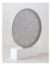 [Vue] Tatum Clock 40cm in Grey