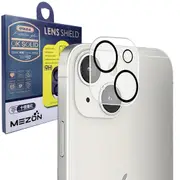 [2 Pack] MEZON Premium Full Coverage Camera Lens Tempered Glass for Apple iPhone 14 (6.1”) – New Improved Version, Black Circles, No Whitening from Flash (iPhone 14, Lens HD) – FREE EXPRESS