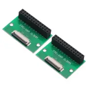 2pcs FFC FPC Connector Board 26 Pins Double Row Female Header Strip Adapter