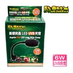 【爬蟲先生】兩棲爬蟲LED UVB夾燈-不含電源供應器/模擬白天太陽光提供寵物日常所需的UVB(DC直流 TUD20)