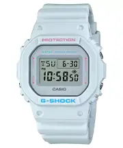 Casio G-Shock DW-5600SC-8DR DW5600 Pale Blue Digital Watch 2 Yr Wrty
