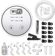Gardening Water Timer Cellphone Garden Automatic Watering Device Balcony ligent Irrigation System Controller Multicolor 4 nozzles Set