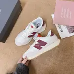 NEW BALANCE 237 NB237 奶白 酒紅 皮革 白紅 MS237SB