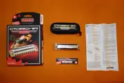 new HOHNER CROSSOVER HARMONICA Key D w/ case professional country blues harp