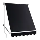 Bariloche Retractable Fixed Pivot Arm Window Awning Patio Garden Blinds 2.4m x 2