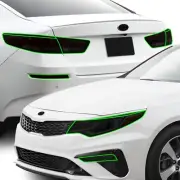 Fits Kia Optima 2016-2020 Head Tail Light Precut Smoked PPF Tint Film Taillight (for: Kia)