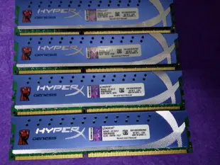 金士頓 DDR3 1600 8GB (4GX2) KHX1600C9D3K2/8GX 雙通道 終身保固