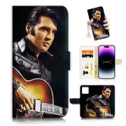 ( For iPhone 12 Pro Max ) Wallet Flip Case Cover AJ26669 Elvis Presley