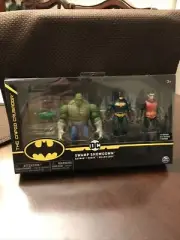 NEW! DC Swamp Showdown Batman / Robin / Killer Croc Toy! 1st Edition Rare