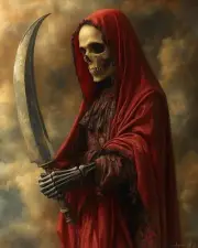 Skulls & Bones Dark Gothic Macabre – 8x10 Art Print 310424699