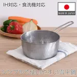 ARNEST 槌目紋雪平鍋 單手鍋 牛奶鍋 瓦斯爐 IH電磁爐 日本製