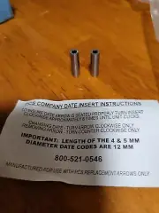 2pcs, PCS, DS0632, FA.0632 12, Month Insert CUMSA Plastic Mold Batch Lable (4B1)