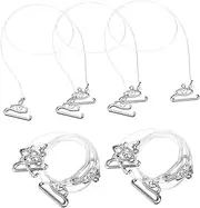 [TINEASUR] Bra Straps Elastic Extension Straps for Women's Bras Anti-slip Silicone Clips