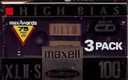 Maxell XLII-S 100 High Bias Cassette Tape (3-Pack)