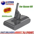 9000mAh Battery For Dyson V8 Absolute V8 Animal V8 Cordless v8 Motorhead SV10 AU