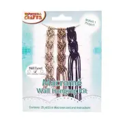 Macrame Wall Hanging Kit for Intermediate Skill Levels