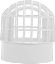 WOONEKY Downspout Cover Drain Strainer Gutter Guard Filter Leaf Guards for Gutters Roof Drainage Protection