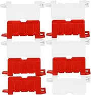 Totority 20pcs Mini Traffic Scene Road Signs Toy Set for Rc Car Realistic Road Block Toys Barricades for Boys and Girls' Play and Decorations