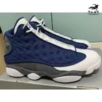 AIR JORDAN 13 RETRO FLINT GREY 海軍藍 運動 現貨 女款 414571-404慢跑鞋