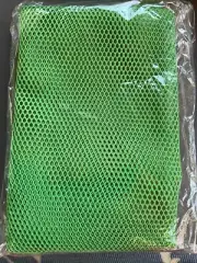36” X 32” Mesh Nylon Drawstring Ball Bag Laundry Kelley Green-Sealed-Free Ship